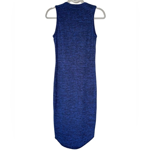 Wilfred Free Bruno Midi Dress Black/Blue Size Small - Picture 4 of 8